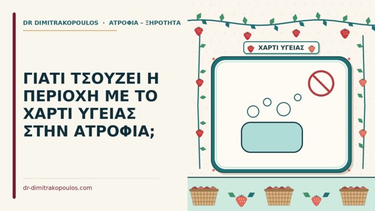 χαρτί υγείας στην ατροφία