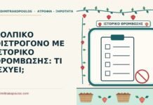 ΚΟΛΠΙΚΟ ΟΙΣΤΡΟΓΟΝΟ ΜΕ ΙΣΤΟΡΙΚΟ ΘΡΟΜΒΩΣΗΣ: ΤΙ ΙΣΧΥΕΙ; ιστορικό θρόμβωσης