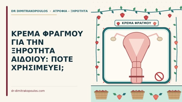 κρέμα φραγμού για την ξηρότητα αιδοίου