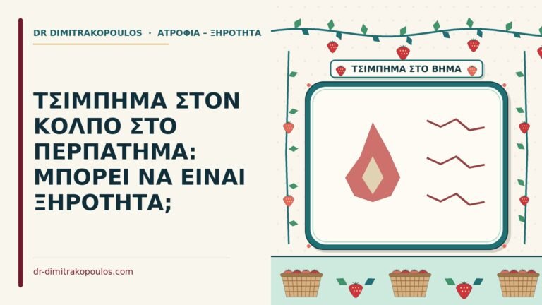 τσίμπημα στον κόλπο στο περπάτημα
