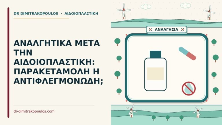 αναλγητικά μετά την αιδοιοπλαστική