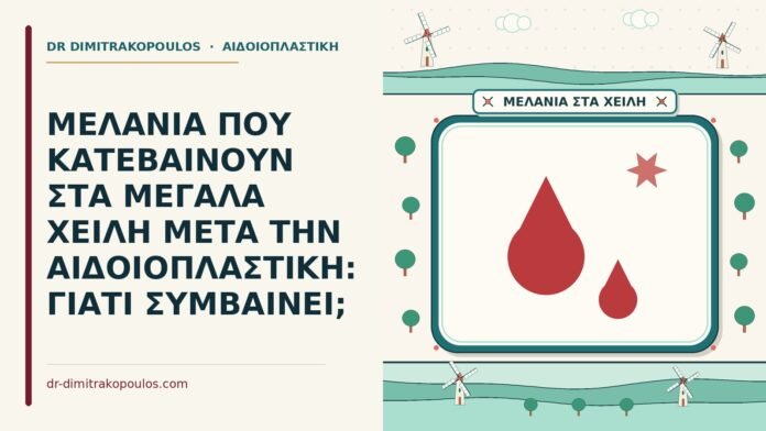 μελανιά στα μεγάλα χείλη μετά την αιδοιοπλαστική