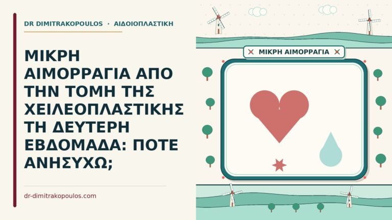 αιμορραγία από την τομή
