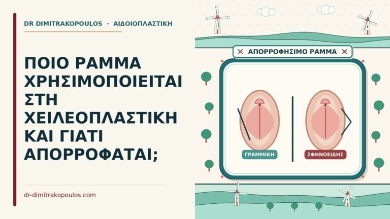 ράμμα στη χειλεοπλαστική