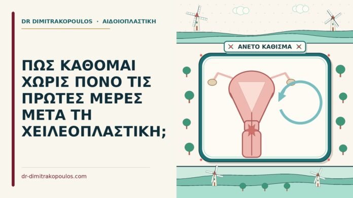 κάθισμα μετά τη χειλεοπλαστική