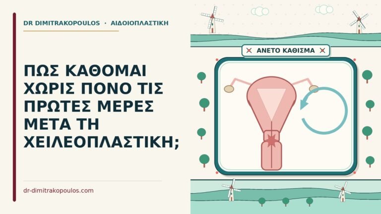 κάθισμα μετά τη χειλεοπλαστική