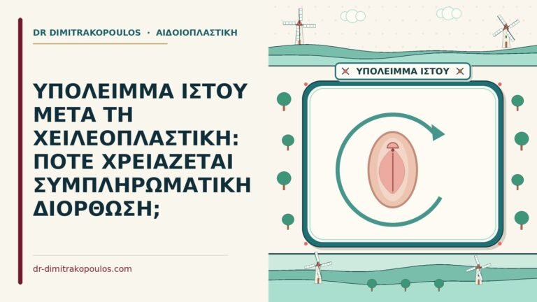 υπόλειμμα ιστού μετά τη χειλεοπλαστική