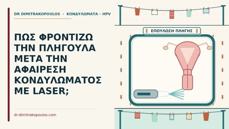 αφαίρεση κονδυλώματος με laser