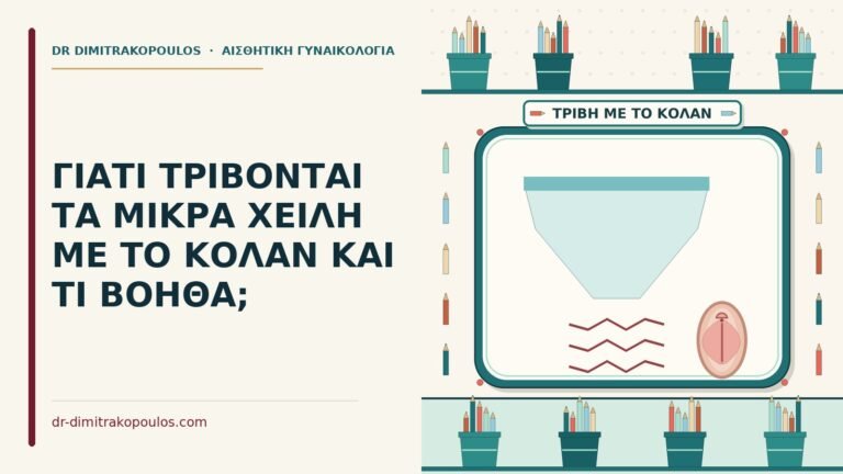 τρίβονται τα μικρά χείλη