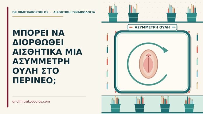 ΜΠΟΡΕΙ ΝΑ ΔΙΟΡΘΩΘΕΙ ΑΙΣΘΗΤΙΚΑ ΜΙΑ ΑΣΥΜΜΕΤΡΗ ΟΥΛΗ ΣΤΟ ΠΕΡΙΝΕΟ; ασύμμετρη ουλή
