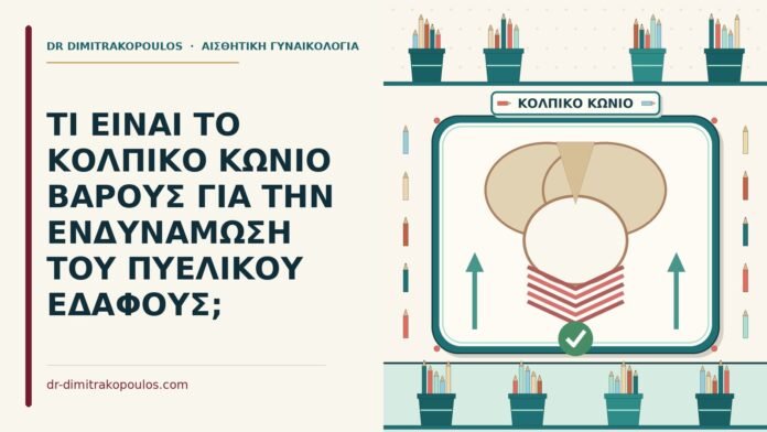 ΤΙ ΕΙΝΑΙ ΤΟ ΚΟΛΠΙΚΟ ΚΩΝΙΟ ΒΑΡΟΥΣ ΓΙΑ ΤΗΝ ΕΝΔΥΝΑΜΩΣΗ ΤΟΥ ΠΥΕΛΙΚΟΥ ΕΔΑΦΟΥΣ; κολπικό κώνιο