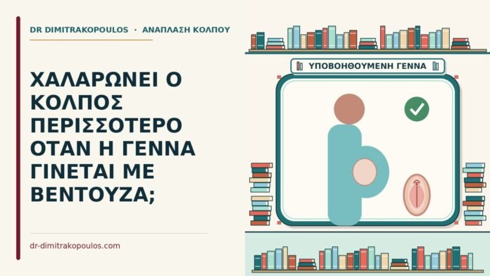 ΧΑΛΑΡΩΝΕΙ Ο ΚΟΛΠΟΣ ΠΕΡΙΣΣΟΤΕΡΟ ΟΤΑΝ Η ΓΕΝΝΑ ΓΙΝΕΤΑΙ ΜΕ ΒΕΝΤΟΥΖΑ; γέννα με βεντούζα