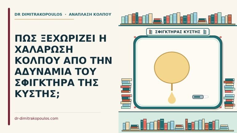 αδυναμία του σφιγκτήρα της κύστης