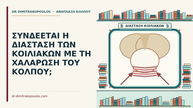 διάσταση των κοιλιακών