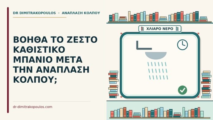 ΒΟΗΘΑ ΤΟ ΖΕΣΤΟ ΚΑΘΙΣΤΙΚΟ ΜΠΑΝΙΟ ΜΕΤΑ ΤΗΝ ΑΝΑΠΛΑΣΗ ΚΟΛΠΟΥ; καθιστικό μπάνιο