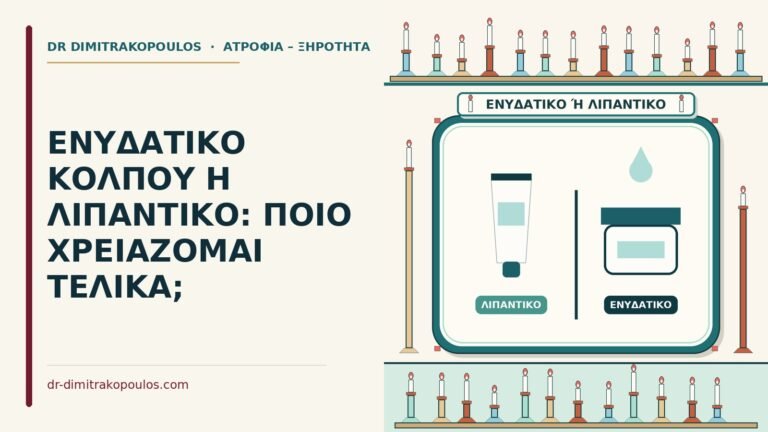 ενυδατικό κόλπου ή λιπαντικό