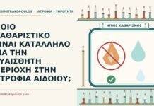 καθαριστικό για την ευαίσθητη περιοχή