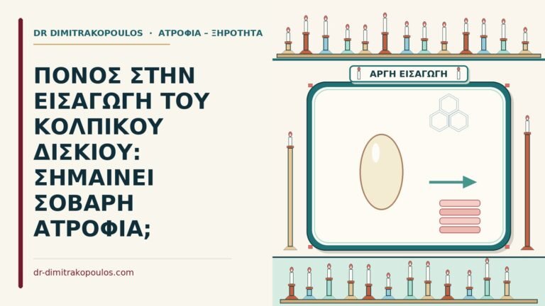 εισαγωγή του κολπικού δισκίου