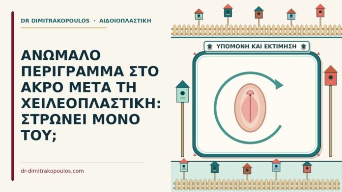 ΑΝΩΜΑΛΟ ΠΕΡΙΓΡΑΜΜΑ ΣΤΟ ΑΚΡΟ ΜΕΤΑ ΤΗ ΧΕΙΛΕΟΠΛΑΣΤΙΚΗ: ΣΤΡΩΝΕΙ ΜΟΝΟ ΤΟΥ; ανώμαλο περίγραμμα στο άκρο