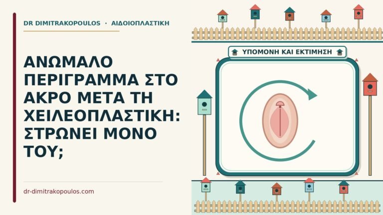 ανώμαλο περίγραμμα στο άκρο
