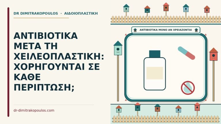αντιβιοτικά μετά τη χειλεοπλαστική