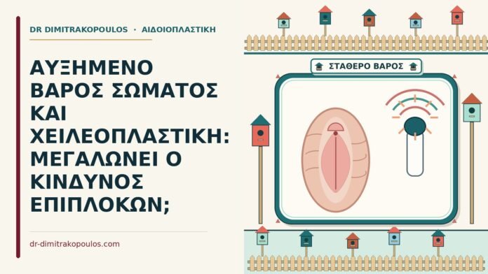 ΑΥΞΗΜΕΝΟ ΒΑΡΟΣ ΣΩΜΑΤΟΣ ΚΑΙ ΧΕΙΛΕΟΠΛΑΣΤΙΚΗ: ΜΕΓΑΛΩΝΕΙ Ο ΚΙΝΔΥΝΟΣ ΕΠΙΠΛΟΚΩΝ; αυξημένο βάρος σώματος