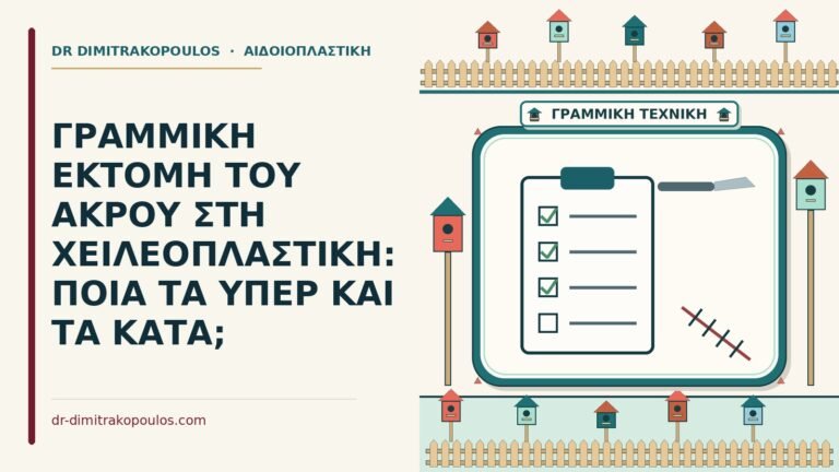 γραμμική εκτομή του άκρου