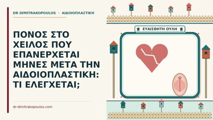 ΠΟΝΟΣ ΣΤΟ ΧΕΙΛΟΣ ΠΟΥ ΕΠΑΝΕΡΧΕΤΑΙ ΜΗΝΕΣ ΜΕΤΑ ΤΗΝ ΑΙΔΟΙΟΠΛΑΣΤΙΚΗ: ΤΙ ΕΛΕΓΧΕΤΑΙ; πόνος στο χείλος που επανέρχεται