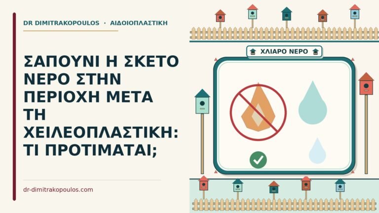 σαπούνι ή σκέτο νερό