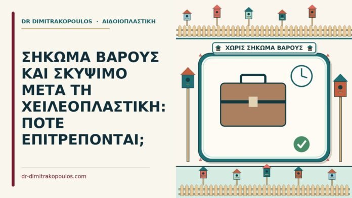 σήκωμα βάρους και σκύψιμο