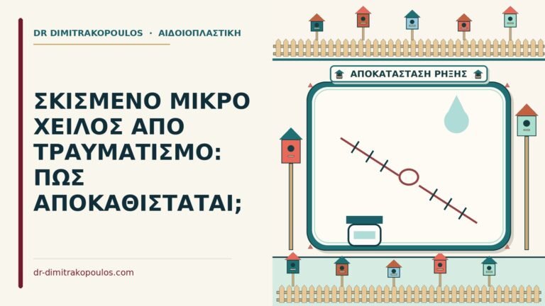 σκισμένο μικρό χείλος