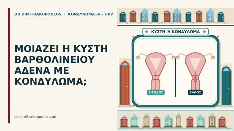 κύστη βαρθολινείου αδένα
