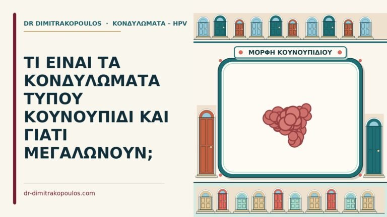 κονδυλώματα τύπου κουνουπίδι
