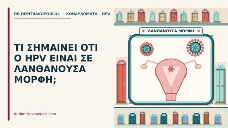 hpv σε λανθάνουσα μορφή