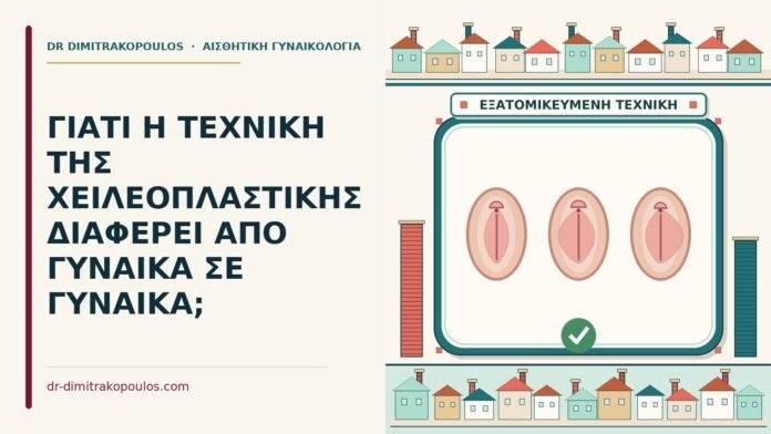 ΓΙΑΤΙ Η ΤΕΧΝΙΚΗ ΤΗΣ ΧΕΙΛΕΟΠΛΑΣΤΙΚΗΣ ΔΙΑΦΕΡΕΙ ΑΠΟ ΓΥΝΑΙΚΑ ΣΕ ΓΥΝΑΙΚΑ; τεχνική της χειλεοπλαστικής