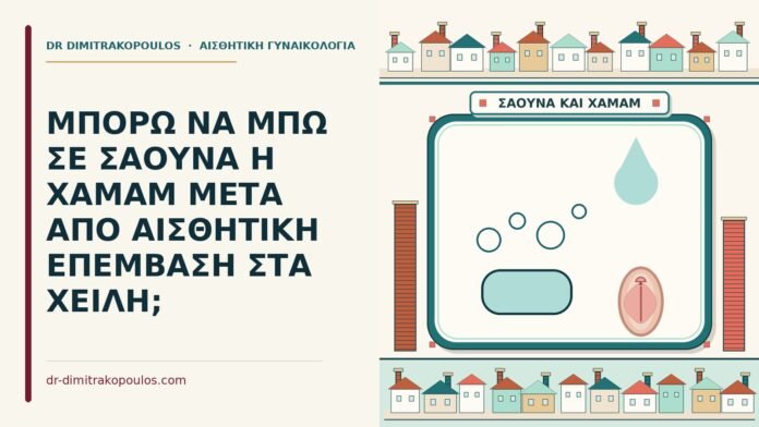 ΜΠΟΡΩ ΝΑ ΜΠΩ ΣΕ ΣΑΟΥΝΑ Η ΧΑΜΑΜ ΜΕΤΑ ΑΠΟ ΑΙΣΘΗΤΙΚΗ ΕΠΕΜΒΑΣΗ ΣΤΑ ΧΕΙΛΗ; σάουνα ή χαμάμ