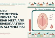 ΠΟΣΟ ΣΥΜΜΕΤΡΙΚΑ ΓΙΝΟΝΤΑΙ ΤΑ ΧΕΙΛΗ ΜΕΤΑ ΑΠΟ ΧΕΙΛΕΟΠΛΑΣΤΙΚΗ ΓΙΑ ΑΣΥΜΜΕΤΡΙΑ; ασυμμετρία