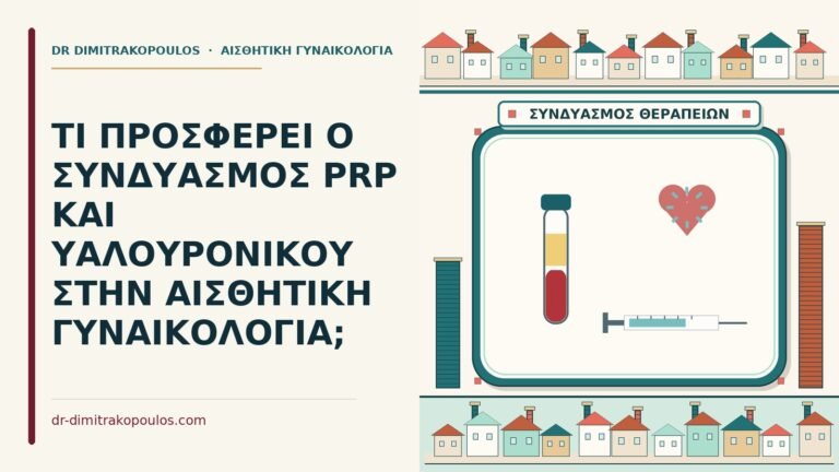 συνδυασμός prp και υαλουρονικού