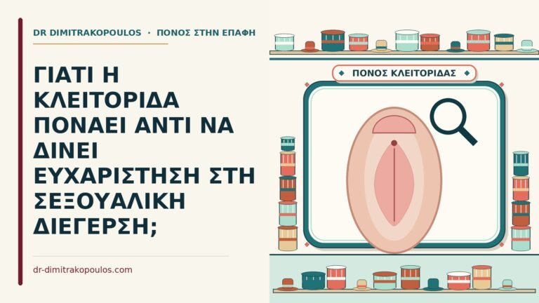 κλειτορίδα πονάει