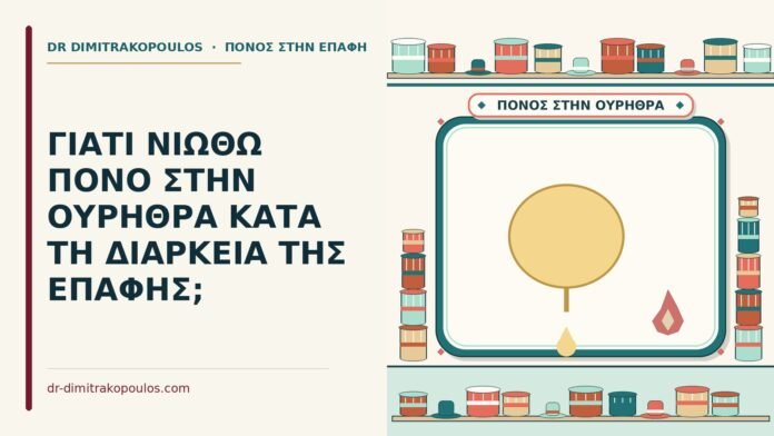 ΓΙΑΤΙ ΝΙΩΘΩ ΠΟΝΟ ΣΤΗΝ ΟΥΡΗΘΡΑ ΚΑΤΑ ΤΗ ΔΙΑΡΚΕΙΑ ΤΗΣ ΕΠΑΦΗΣ; πόνος στην ουρήθρα