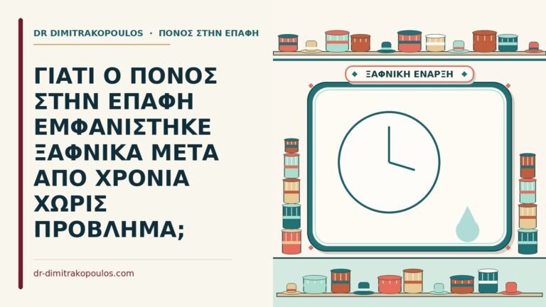 ξαφνικά μετά από χρόνια