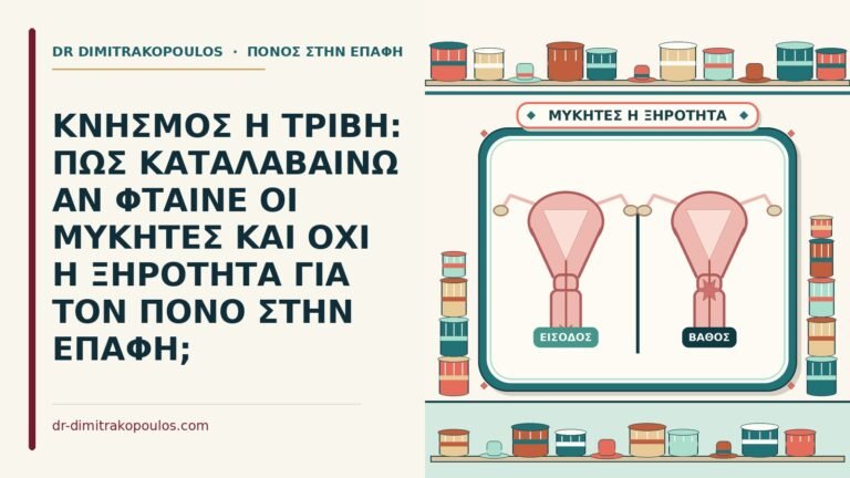 πόνος από μύκητες