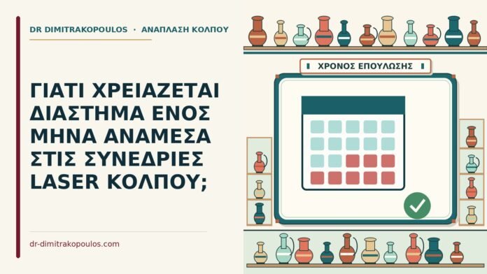 ΓΙΑΤΙ ΧΡΕΙΑΖΕΤΑΙ ΔΙΑΣΤΗΜΑ ΕΝΟΣ ΜΗΝΑ ΑΝΑΜΕΣΑ ΣΤΙΣ ΣΥΝΕΔΡΙΕΣ LASER ΚΟΛΠΟΥ; διάστημα ενός μήνα