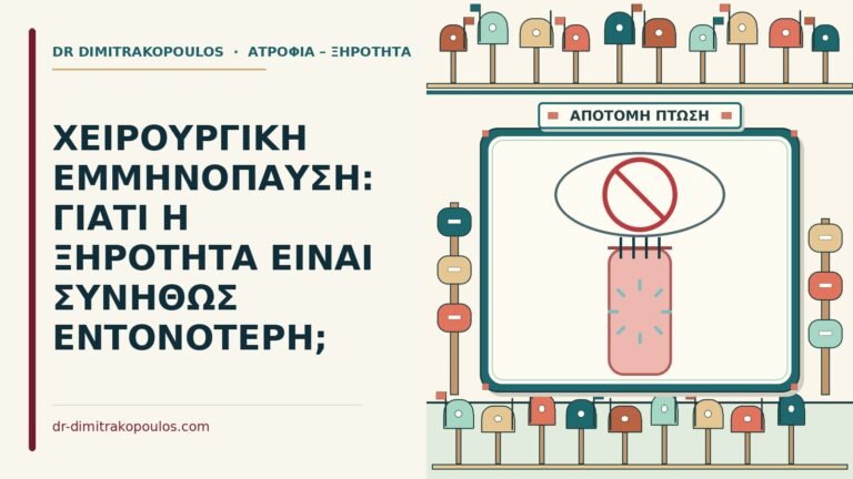 χειρουργική εμμηνόπαυση