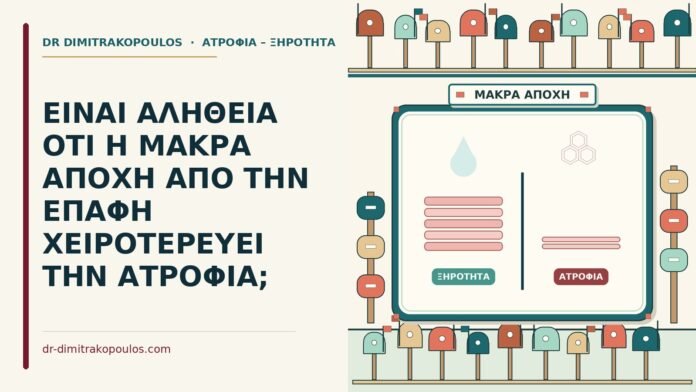 ΕΙΝΑΙ ΑΛΗΘΕΙΑ ΟΤΙ Η ΜΑΚΡΑ ΑΠΟΧΗ ΑΠΟ ΤΗΝ ΕΠΑΦΗ ΧΕΙΡΟΤΕΡΕΥΕΙ ΤΗΝ ΑΤΡΟΦΙΑ; αποχή από την επαφή