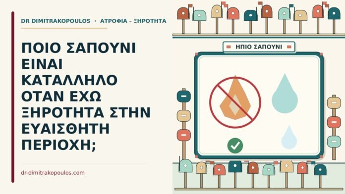 ξηρότητα στην ευαίσθητη περιοχή