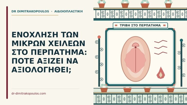 ενόχληση των μικρών χειλέων