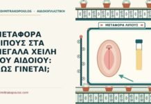 μεταφορά λίπους στα μεγάλα χείλη