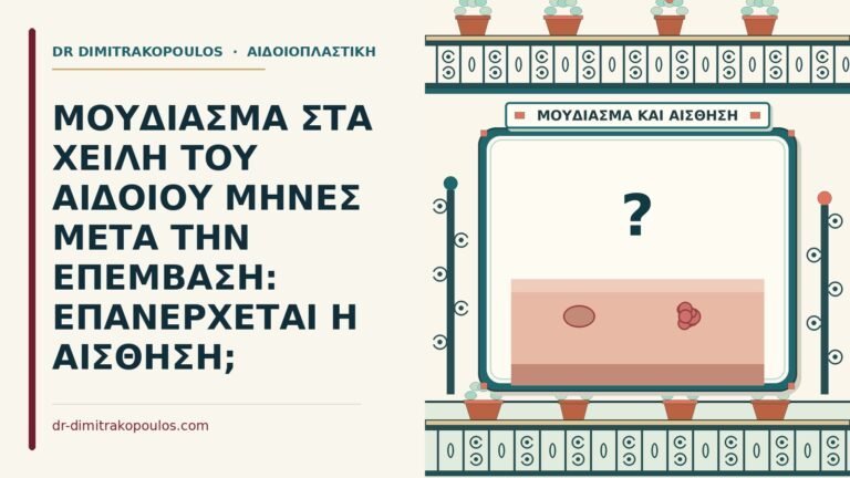 μούδιασμα στα χείλη του αιδοίου