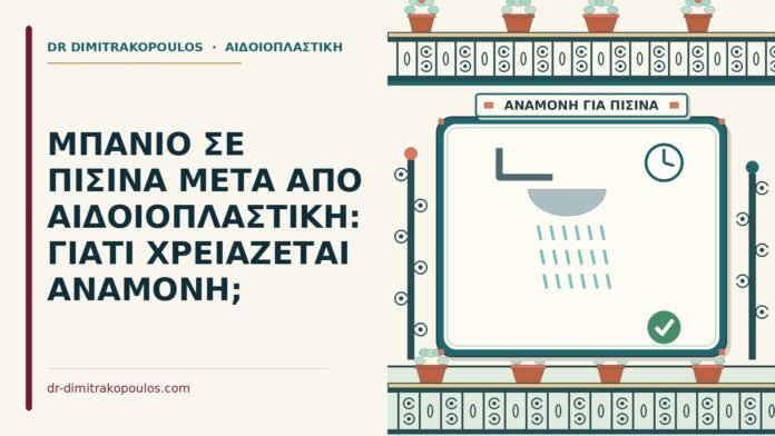 ΜΠΑΝΙΟ ΣΕ ΠΙΣΙΝΑ ΜΕΤΑ ΑΠΟ ΑΙΔΟΙΟΠΛΑΣΤΙΚΗ: ΓΙΑΤΙ ΧΡΕΙΑΖΕΤΑΙ ΑΝΑΜΟΝΗ; πισίνα